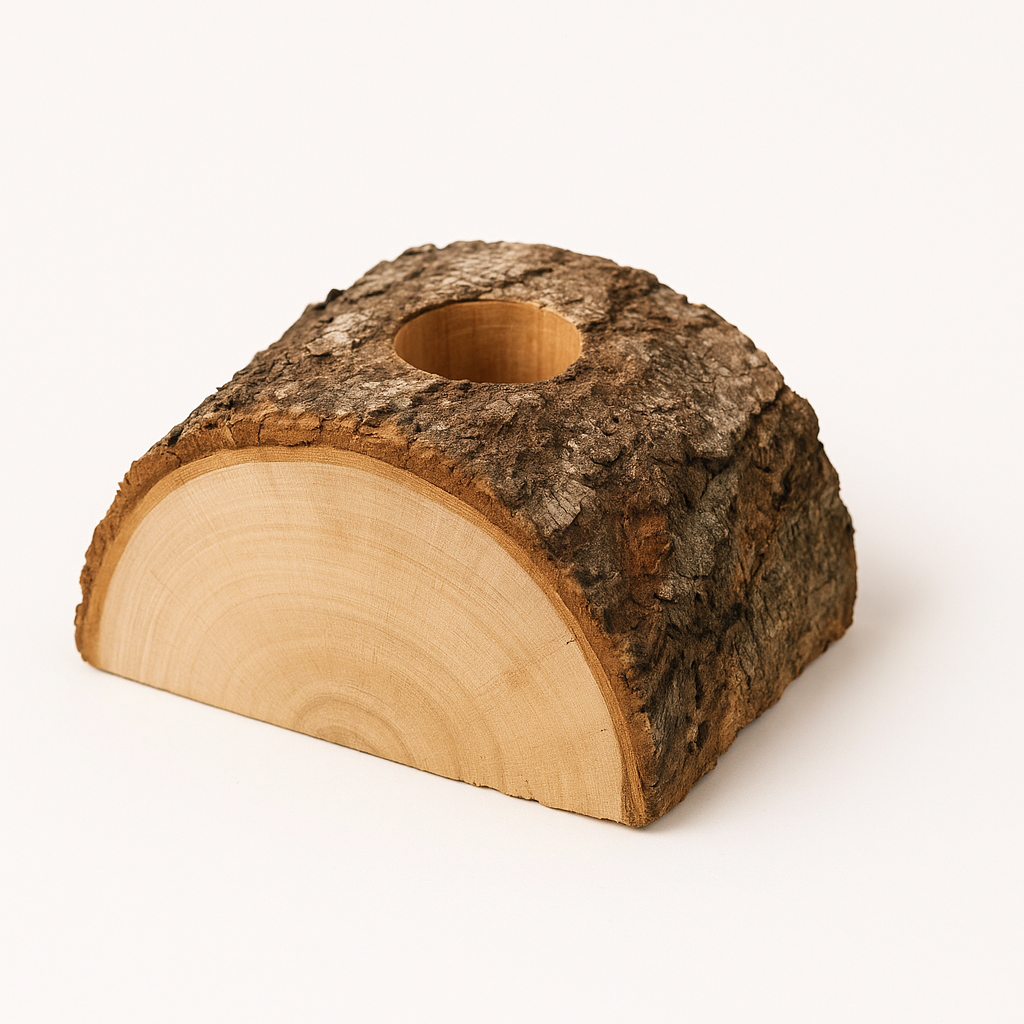 Pied de sapin en bûche